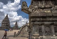 At the territory of the Prambanan At the territory of the Prambanan