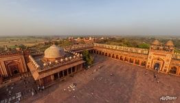 At the territory of the Jama Masjid