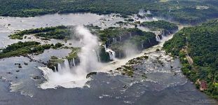 Iguassu Falls, Argentina and Brazil