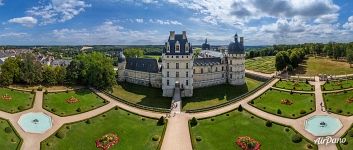 Château de Valençay. Panorama Château de Valençay. Panorama