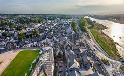 Above the Château d'Amboise