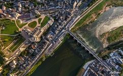 Above the Château d'Amboise