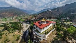Paro District, monastery and fortress Rinpung Dzong