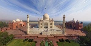 Taj Mahal from the South