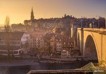 Bern at sunset Bern at sunset