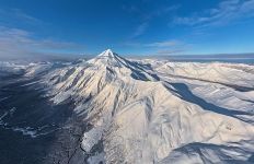 Vilyuchinsky stratovolcano, Kamchatka, Russia Vilyuchinsky stratovolcano, Kamchatka, Russia
