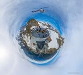 Cable car of Heilbroner. Planet Cable car of Heilbroner. Planet