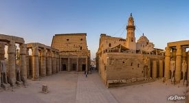 Abu el-Haggag mosque. Luxor Temple Abu el-Haggag mosque. Luxor Temple