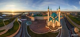 The Kul Sharif Mosque. Kazan, Russia. Islam The Kul Sharif Mosque. Kazan, Russia. Islam
