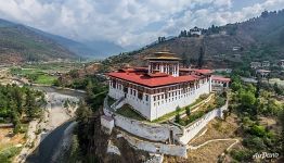 Rinpung Dzong. Bhutan. Buddhism
