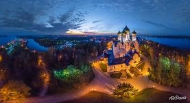 Assumption Cathedral at night. Yaroslavl, Russia. Orthodoxy Assumption Cathedral at night. Yaroslavl, Russia. Orthodoxy