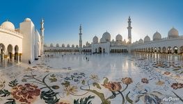 Sheikh Zayed Grand Mosque. Abu Dhabi, UAE. Islam