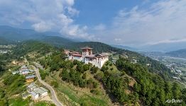 Jakar Dzong. Bhutan. Buddhism Jakar Dzong. Bhutan. Buddhism