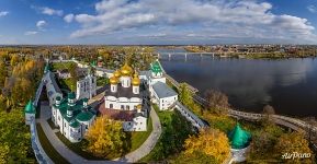 Churches of the Ipatiev Monastery. Kostroma, Russia. Orthodoxy