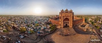 Jama Masjid Mosque. Fatehpur Sikri, Agra, India. Islam