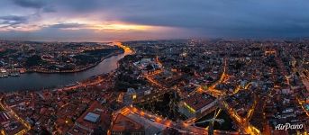 Above Portu in the evening