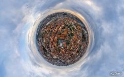 Roofs of Porto. Planet