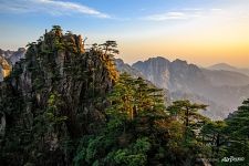 Huangshan mountains