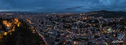 Granada at night