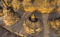 Upper tier of Borobudur