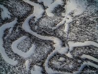 Yamal rivers bends Yamal rivers bends