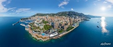 Monaco. Ligurian Sea