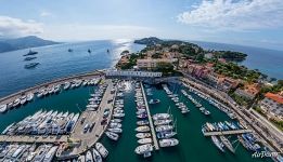 Above the port of Saint-Jean-Cap-Ferrat