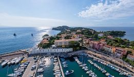 Above the port of Saint-Jean-Cap-Ferrat