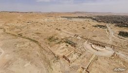 Bird's eye view of Palmyra