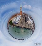 Planet of St. Marco Square. Venice, Italy