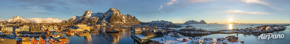 Panorama of Svolvær Panorama of Svolvær