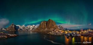 Aurora Borealis in the Lofoten Islands Aurora Borealis in the Lofoten Islands