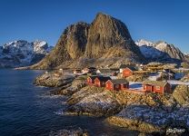 Red houses