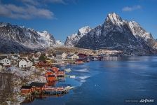 Architecture of Lofoten archipelago