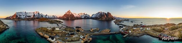 Panorama of Reine