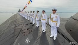 On the Dmitriy Donskoi nuclear ballistic missile submarine On the Dmitriy Donskoi nuclear ballistic missile submarine