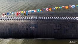 Dmitriy Donskoi nuclear ballistic missile submarine Dmitriy Donskoi nuclear ballistic missile submarine