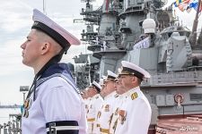 On the Pyotr Velikiy battlecruiser
