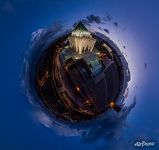 Mausoleum of Mohammed at night. Planet