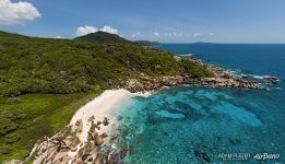 Above Anse Marron, La Digue