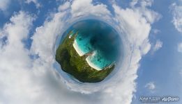 Planet of La Digue Island