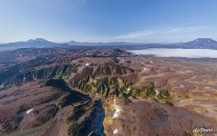 Death Valley from an altitude of 500 meters