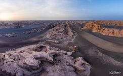Landscape of Yardang Geopark Landscape of Yardang Geopark