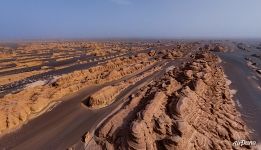Rock formations of Dunhuang Yardang National Geopark Rock formations of Dunhuang Yardang National Geopark