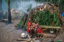 Baka people in Cameroon