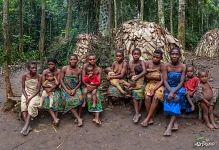 Baka people in Cameroon