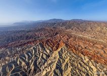 Colourful mountains of the Zhangye Danxia Geopark