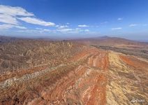 Zhangye National Geopark from 1000 meters