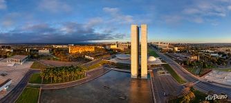 Praça dos Três Poderes (Three Powers Plaza), National Congress of Brazil