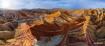 Danxia Colorful Mountains, China